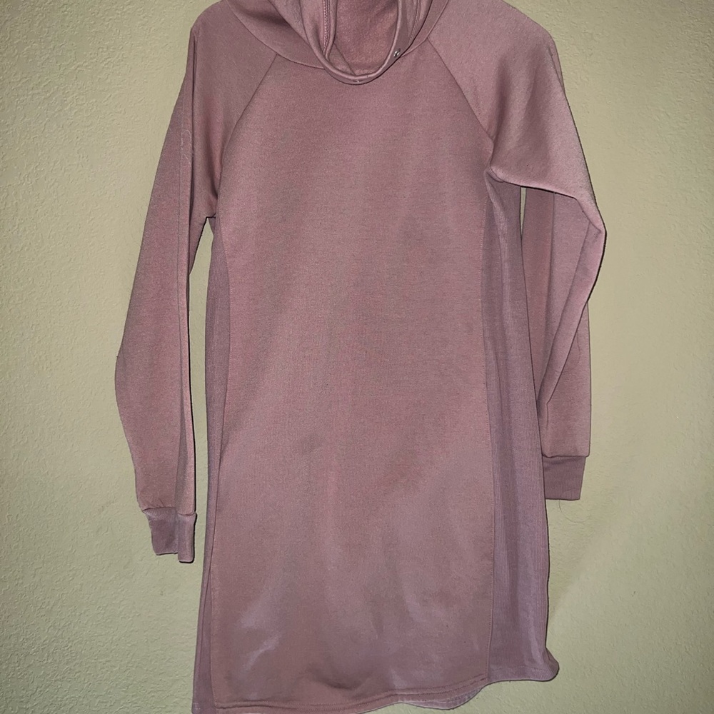 Comfortable sweater dress